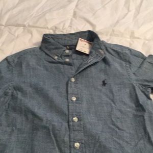 Brand new Ralph Lauren lightweight denim shirt.